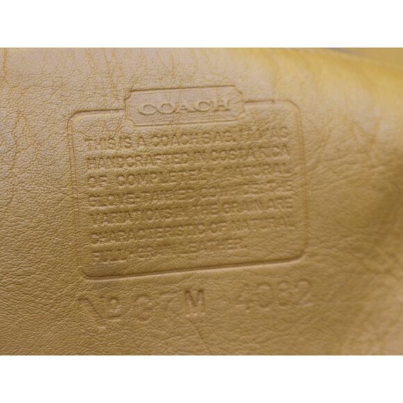 Coach Vintage - Soho Duffle Sac (Weekender) 4082 in Banana, Costa Rica 90s - Picture 3 of 13